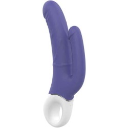 Dream Vibrador Doble Silicona USB Doble Pleasure Morado