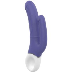 Dream Vibrador Doble Silicona USB Doble Pleasure Morado