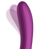 Action Vibrador Two Silicona Movimiento Dedo con rueda giratoria USB