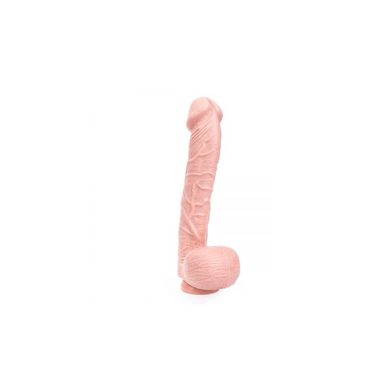 Dinoo Pene Realístico King Size 30'5 cm Curved Flesh