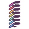 Vibrador LUZ Splendor Morado con estimulador