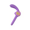 Anillo Vibrador con mando Riny Lila Recargable Silicona