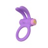 Anillo Vibrador con mando Riny Lila Recargable Silicona