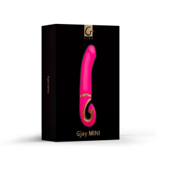 Vibrador GJay  Mini Textura Bioskin Recargable Rosa