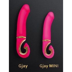 Vibrador GJay  Mini Textura Bioskin Recargable Rosa