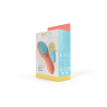 Panty Vibrador Con Mando Recargable Coral