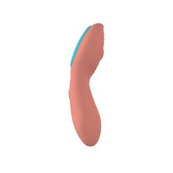 Panty Vibrador Con Mando Recargable Coral