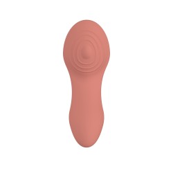 Panty Vibrador Con Mando Recargable Coral