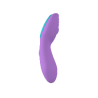 Panty Vibrador Con Mando Recargable Lila