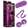 FETISH Kit BDSM Principiantes 3 piezas morado