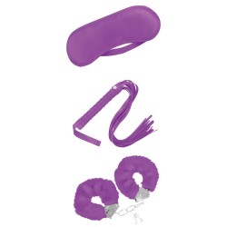 FETISH Kit BDSM Principiantes 3 piezas morado