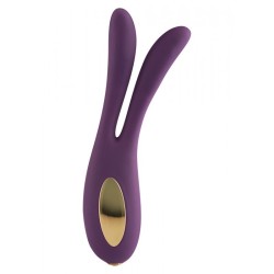 Vibrador LUZ Flare Morado con doble estimulación