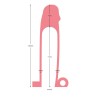 Virgite funda Realística Pene S5 con vibración 19 cm