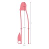 Virgite funda Realística Pene S3 con vibración16'2 cm