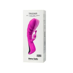 Vibrador Adrien Lastic Trigger con estimulador clítoris recargable