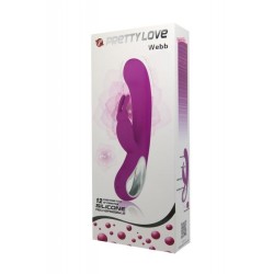 Conejo Vibrador Pretty Love Silicona Webb Recargable