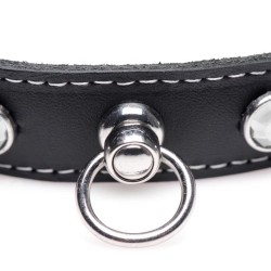 Collar Choker Negro con piedras