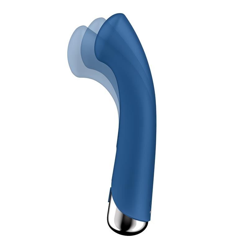 Satisfyer Spinning G-Spot 1 Azul Rota y Vibra