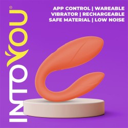 Intoyou Juguete para parejas con APP Salmón
