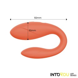 Intoyou Juguete para parejas con APP Salmón