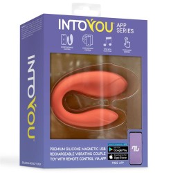 Intoyou Juguete para parejas con APP Salmón