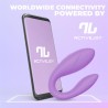 Intoyou Juguete para parejas con APP Lila