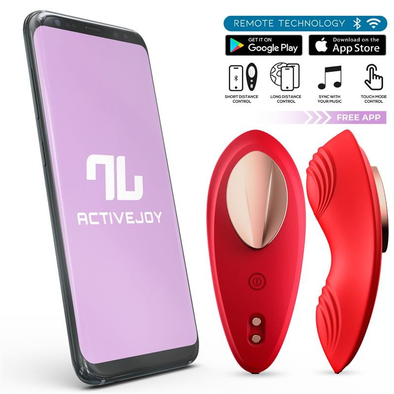 Intoyou Vibrador de Braguita con APP Rojo