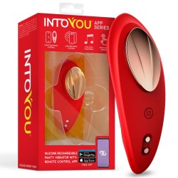 Intoyou Vibrador de Braguita con APP Rojo