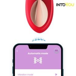 Intoyou Vibrador de Braguita con APP Rojo