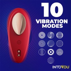 Intoyou Vibrador de Braguita con APP Rojo
