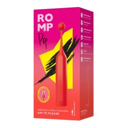 Romp Pop Varita Recargable Estimulador Clitoris con cabezal