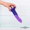 Dildox Silicona Azul Vibrador Talla S 14 cm cambia de color