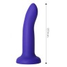 Dildox Silicona Azul Vibrador Talla S 14 cm cambia de color
