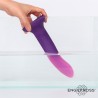 Dildox Silicona flexible Talla M 17 cm cambia de color