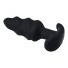 Plug Anal Vibrador con forma torbellino con mando recargable