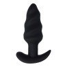 Plug Anal Vibrador con forma torbellino con mando recargable