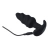 Plug Anal Vibrador con forma torbellino con mando recargable