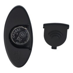 Plug Anal Vibrador con forma torbellino con mando recargable