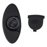 Plug Anal Vibrador con forma torbellino con mando recargable