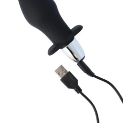Plug Anal Vibrador Recargable Silicona