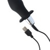 Plug Anal Vibrador Recargable Silicona