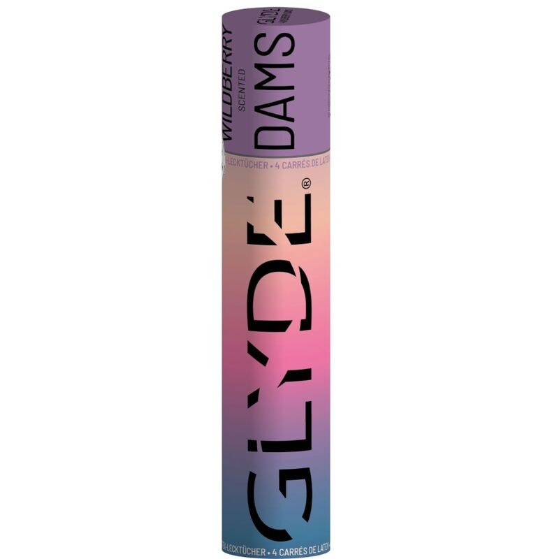 Sheer Barreras de Latex Sexo Oral 4 uds Moras Silvestre