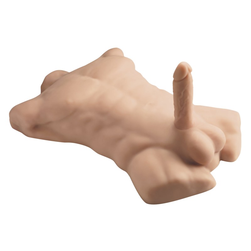 Silexd Torso Apollo L Silicona con dildo 17'70 cm