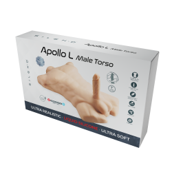 Silexd Torso Apollo L Silicona con dildo 17'70 cm