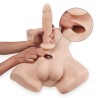 Silexd Torso Apollo L Silicona con dildo 17'70 cm