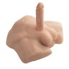 Silexd Torso Apollo S Silicona con dildo 17'70 cm