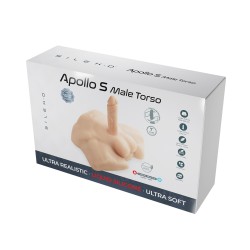 Silexd Torso Apollo S Silicona con dildo 17'70 cm