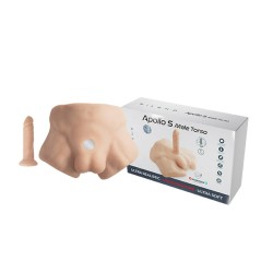Silexd Torso Apollo S Silicona con dildo 17'70 cm