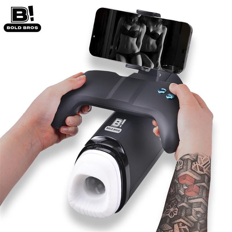 Bold Bros Masturbador Conty Sube y Baja con vibración Recargable