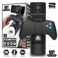 Bold Bros Masturbador Conty Sube y Baja con vibración Recargable